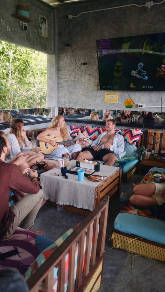Muay Thai training session on Koh Tao beach | Wonderland Jungle Hostel